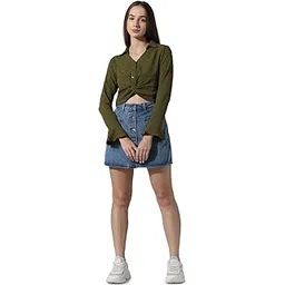 only Women's Regular Fit Shirt-picture-14