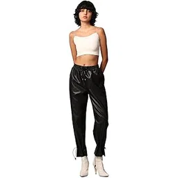 only Women's Solid Slim Fit Cami Crop Top-picture-34