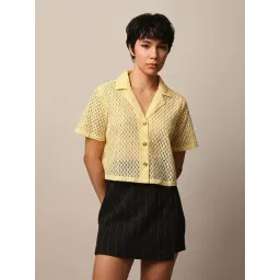Only Yellow Lace Shirt-picture-35