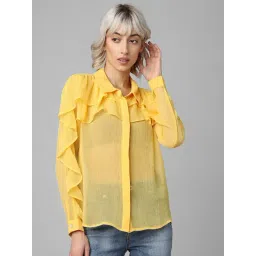 Only Yellow Regular Fit Shirt-picture-29