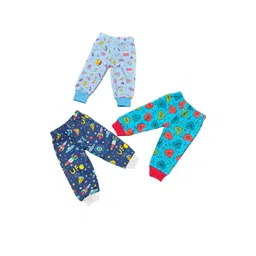 OnlyBaby Girls Pack Of 3 Printed Leggings-picture-45