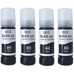 OnlyU 003 Ink for L3110, L3150, L3250, L3152, L3210 Printer Black Ink Bottle-picture-15