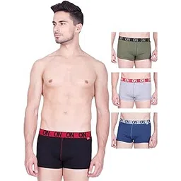 onn Men's Cotton Boxers (Pack of 4) (Colors May Vary)-picture-11