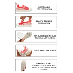 ONYC Colour Blocked Slip On Shoes - Pink image 3