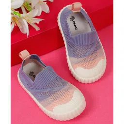 ONYC Mesh Detailed & Colour Blocked Shoes - Purple-picture-24