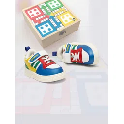 ONYC Unisex Kids Colourblocked PU Sneakers-picture-13