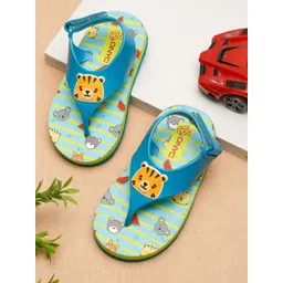 ONYC Unisex Kids Printed Thong Flip-Flops-picture-19