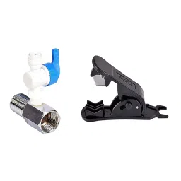 OO LALA JI 6.35 mm (1/4 inch) Inlet Valve with Tube Cutter for RO Water Purifier-picture-46