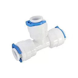 OO LALA JI 6.35 mm (1/4 inch) Three Way Push Tee Union Connector for RO Water Purifier-picture-44