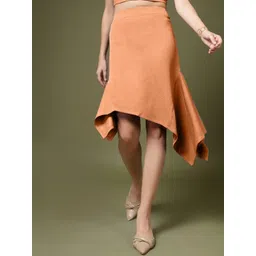 OOMPH! FACTOR A-line Knee Length Skirt-picture-22