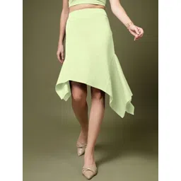 OOMPH! FACTOR A-line Knee Length Skirt-picture-25