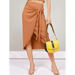OOMPH! FACTOR Wrap Midi Skirt-picture-22