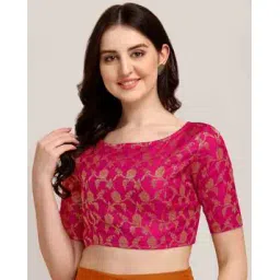 oomph! Blouse Self-design Back Open Blouse-picture-43