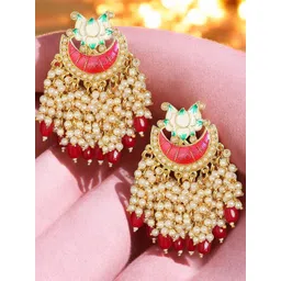 OOMPH Floral Drop Earrings-picture-18