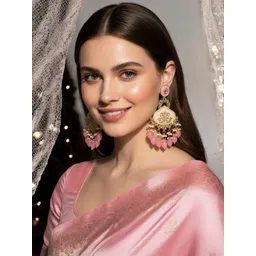 OOMPH Floral Drop Earrings-picture-17