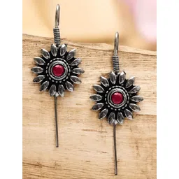OOMPH Floral Ear Cuff Earrings-picture-18