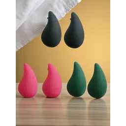 OOMPH Set Of 3 Teardrop Shaped Drop Earrings-picture-33