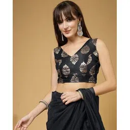 oomph! Women Embellished Back Open Blouse   -picture-12