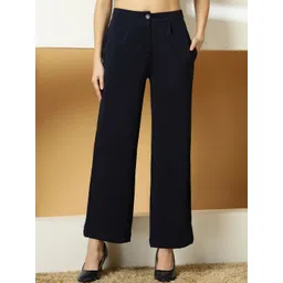 Oomph! Women Relaxed Pleated Trousers-picture-35