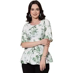 oomph! Women's Printed Relaxed Fit Tunic Shirt-picture-55