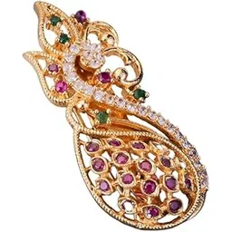 opal touch Luxury Exquisite Modern Saree Pin-picture-44