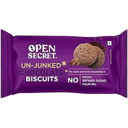 Open Secret Butter and Chocolate Millet Biscuit Cookies (40G - Single Pack) | Protein & Fiber Packed | Healthy Snacks | No Added Maida No Refined Sugar No Palm Oil | Unjunked Biscuit-picture-10