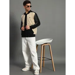 OPERATIVE Men Colourblocked Hooded Sweatshirt-picture-34