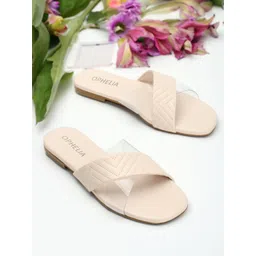 OPHELIA Women Open Toe Flats with Bows-picture-25