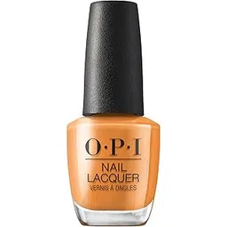 OPI Nail Lacquer Penny Loafer Lane | Opaque Dark Yellow Marigold Crème Chip Resistant Nail Polish | What's Your Mani-tude | Fall 2025-picture-13