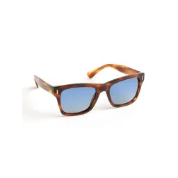 Opium Blue UV Protection Square Sunglasses for Men-picture-31