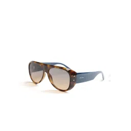 OPIUM Brown Demi Aviator UV Protection Plastic Sunglasses for Unisex-picture-10