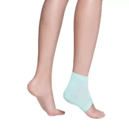 Oppo Medical Gel Heel Socks Blue Color Silicone, OMGHS8 (1 Pair)-picture-13