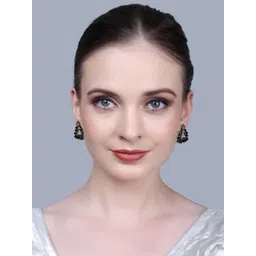 OPUS GEMS Kundan Studded Triangular Shaped Studs-picture-23