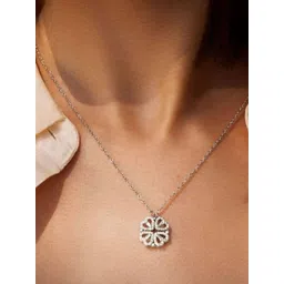 OPUS GEMS Unisex Silver-Plated Necklace-picture-31