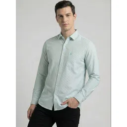 OQUENT Men Standard Checked Casual Shirt-picture-17