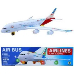 oraisportsmart Model Airplane Airbus With Light & Music With Light & Musical for Kids-picture-34