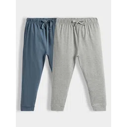 Orange Sugar Boys Pack of 2 Cotton Mid-Rise Joggers-picture-22