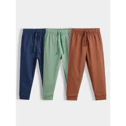 Orange Sugar Infants 3-Pcs Pure Cotton Skin-Friendly Joggers-picture-23