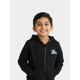 Orange Sugar Unisex Kids Printed Hooded Sweatshirt-picture-53