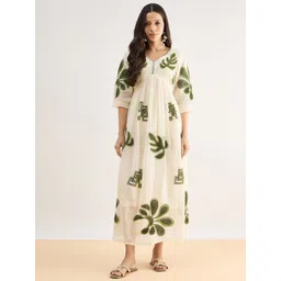 Orchid Blues Floral Embroidered Maxi Dress-picture-12