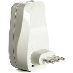 OREI 3 in 1 Italy Travel Adapter Plug with USB and Surge Protection - Grounded Type L - Italy & More - CE Certified - RoHS Compliant WPU-L-GN-picture-45
