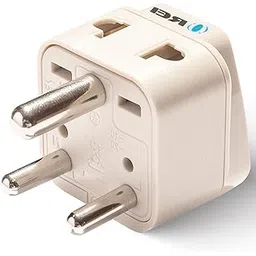 Orei USA to India Converter Plug, World (USA, UK, China) Australia to India Plug Converter - Type D Adapter - 2 in 1 Canada to India Converter Plug - CE - RoHS - Beige - 1 Pack.-picture-12