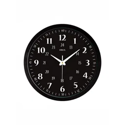 Orex Black & White Printed Traditional Wall Clock-picture-22