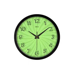 Orex Green & Black Printed Vintage Wall Clock-picture-18