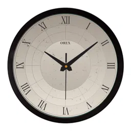 Orex Grey Printed Vintage Wall Clock-picture-16