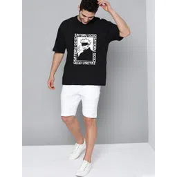 Organic Chics Graphic Printed Pure Cotton Oversized Anti Odour T-shirt-picture-10