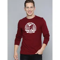 Organic Chics Men Bio Finish Graphic Printed Round Neck Cotton T-shirt-picture-37