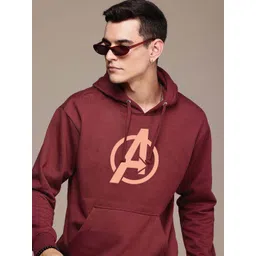 Organic Chics Men Printed Hooded Sweatshirt-picture-11