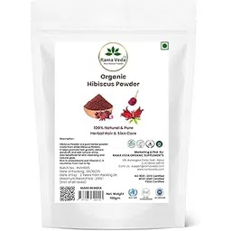 Organic Hibiscus Powder for Hair and Skin Care, 100% Natural and Pure, Rich in Antioxidants and Vitamin C, 100g-picture-34
