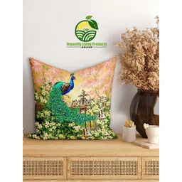 Organifly Living Products Green & Blue Set of 3 Ethnic Motifs Square Cushion Covers-picture-10